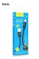 Hoco X89 USB-A to USB-C Braided Super Tough Cable 100cm - Black