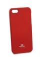 iPhone 5/5S/SE Goospery Mercury Pearl Jelly  - Red