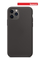iPhone 11 BLACKTECH Soft Feeling With Soft Micro Fiber - Black