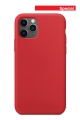 iPhone 11 BLACKTECH Soft Feeling With Soft Micro Fiber - Red