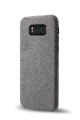 Samsung Galaxy S8 Plus Canvas Back Case - Gray