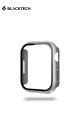 Apple Watch 7/8 45mm BLACKTECH Case With Tempered Glass - Silver